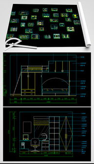 從入門到精通 電腦桌鞋柜設計與全屋定制CAD圖紙指南